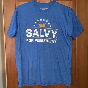 Size XL unisex Kansas City Royals "Salvy for Perezident" t-shirt